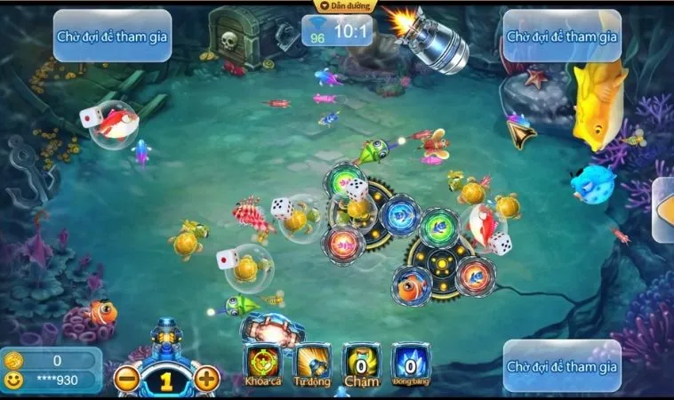 Chinh Phục Bắn Cá Đại Dương 58Win Mẹo Hay Săn Rương Báu Cực Dễ 2 Giao diện chơi Bắn Cá Đại Dương 58Win