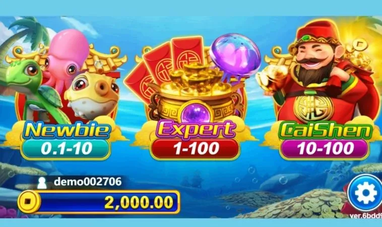 Bí Quyết Chơi Bắn Cá Thần Tài 58Win Săn Jackpot Khủng Mỗi Giây 2 Các phòng chơi trong game Bắn Cá Thần Tài 58Win