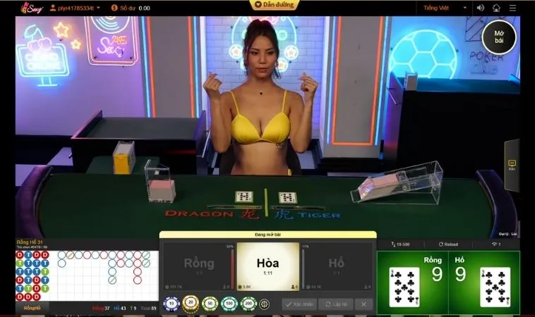 Hé Lộ Mẹo Cược Dragon Tiger Tại 58Win Luôn Thắng Từ Chuyên Gia 2 Chơi Dragon Tiger Tại 58Win cùng dealer nóng bỏng