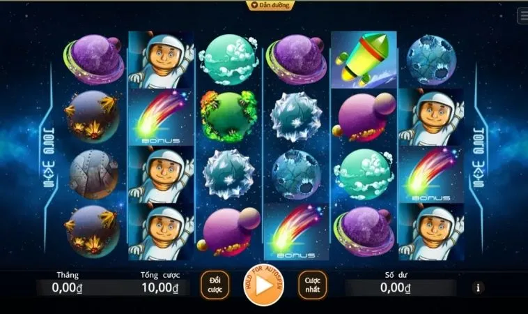 Du Hành Nổ Hũ Vũ Trụ 58Win Khám Phá Giải Thưởng Ngoài Không Gian 2 Giao diện chơi Nổ Hũ Vũ Trụ 58Win