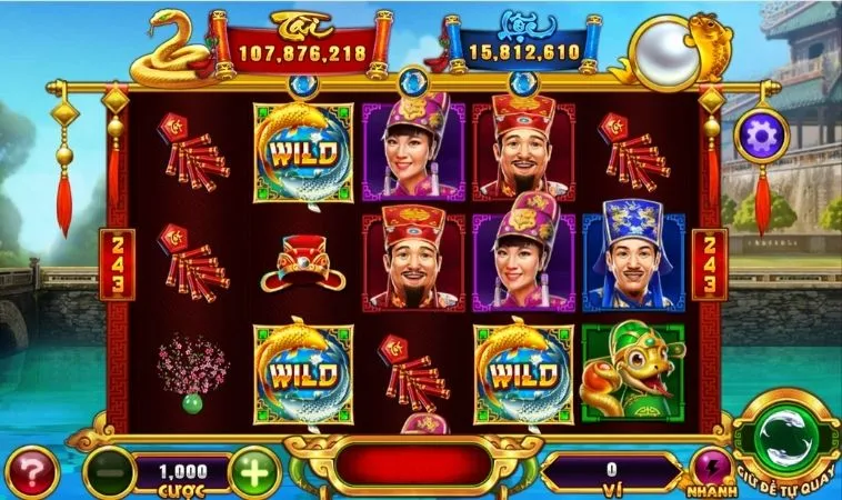 Các biểu tượng trong game Nổ Hũ Táo Quân Tại 58Win